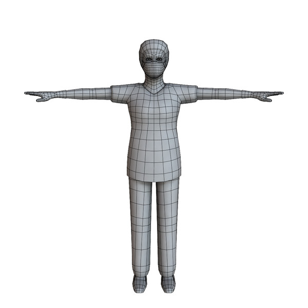 surgeon female 01 3d model - Surgeon Female 01... by ignisfatuus